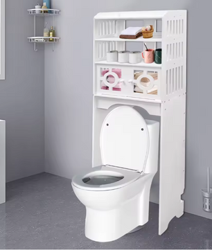 4-Laags Toiletkast – Ruimtebesparende Badkamer Organizer