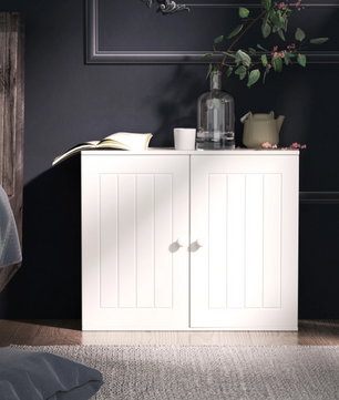 Badkamer Opbergkast met 2 Deuren – Wand- en Vloerstaand