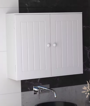 Badkamer Opbergkast met 2 Deuren – Wand- en Vloerstaand