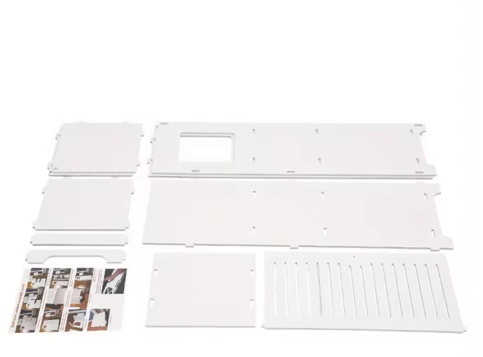 Kleine Vrijstaande Badkamerkast – Smal Opbergmeubel voor Toilet