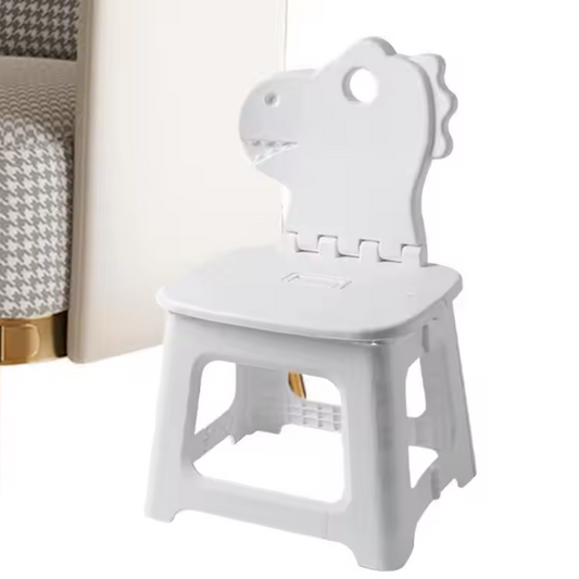 Opvouwbare Kinderkruk met Rugleuning – Dierenontwerp en Handgreep