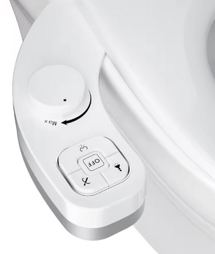 Niet-Elektrische Toiletbidet met Zelfreinigend Dubbel Mondstuk – Wc-Bril Bevestiging