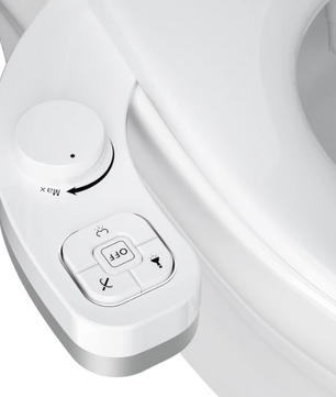Niet-Elektrische Toiletbidet met Zelfreinigend Dubbel Mondstuk – Wc-Bril Bevestiging