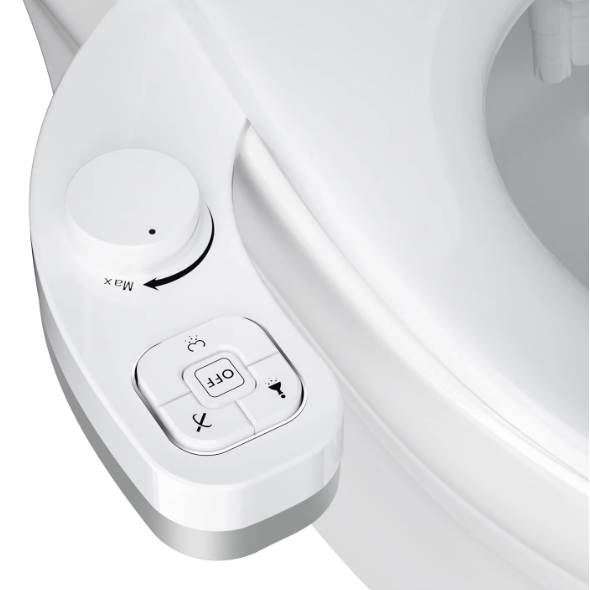 Niet-Elektrische Toiletbidet met Zelfreinigend Dubbel Mondstuk – Wc-Bril Bevestiging