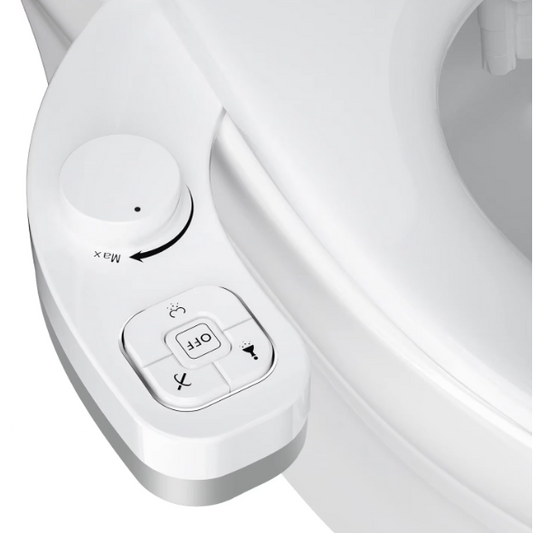 Niet-Elektrische Toiletbidet met Zelfreinigend Dubbel Mondstuk – Wc-Bril Bevestiging