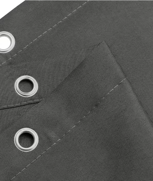 Donkergrijs Waterdicht Douchegordijn – Antischimmel en Wasbaar Badkamergordijn