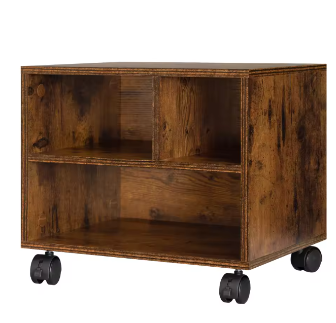 Mobiele Printerstandaard met Wielen – Compact Opbergrek voor Kantoor