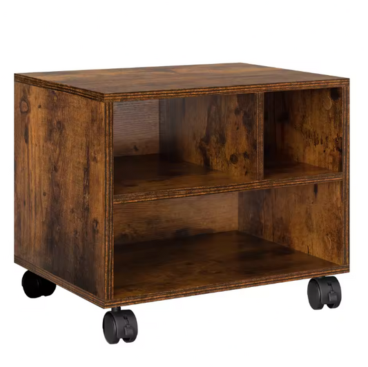 Mobiele Printerstandaard met Wielen – Compact Opbergrek voor Kantoor