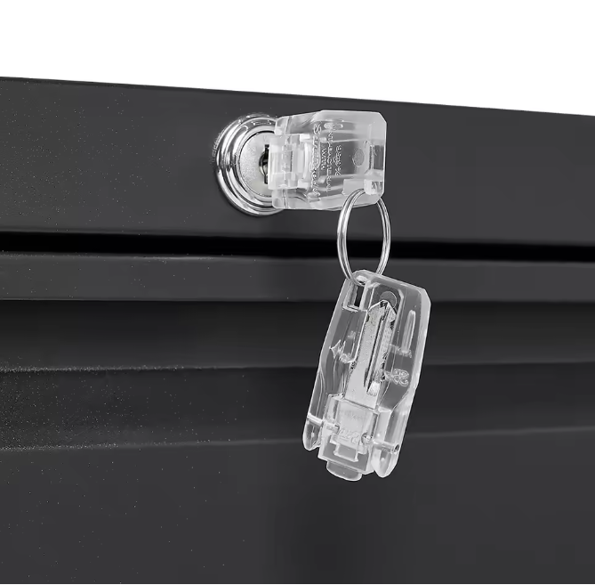 Metalen Zijarchiefkast met 2 Laden en Slot – Verticale Kantoorkast