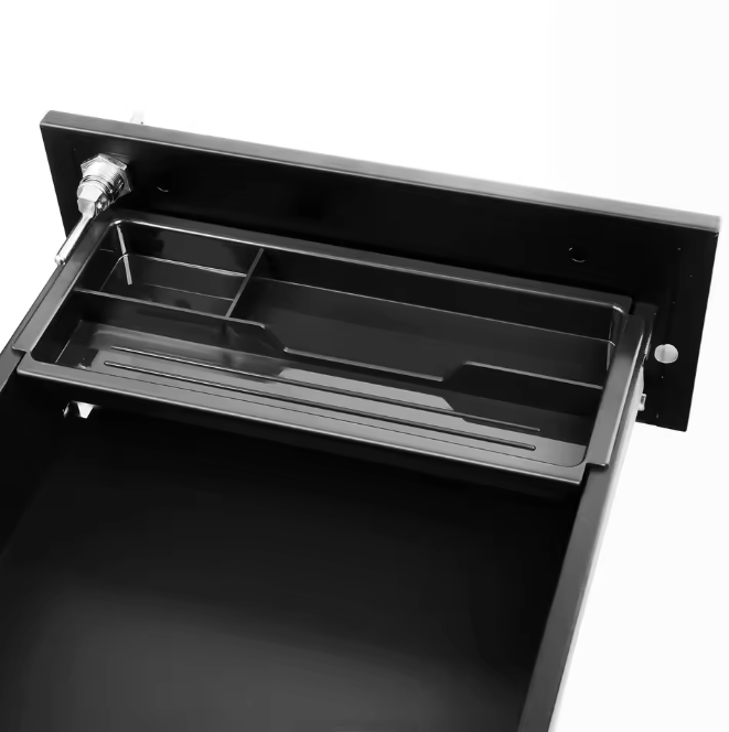 Mobiele Metalen Archiefkast met 3 Laden en Slot – Rolcontainer