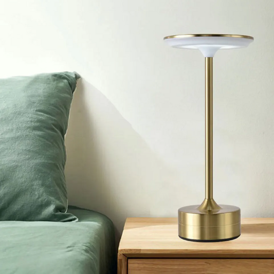 LED Tafellamp met Aanraaksensor – USB Oplaadbaar Kristallen Nachtlampje voor Slaapkamer, Restaurant en Bar