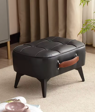 Minimalistische Voetenbank Kruk – Zachte Zitbank voor Hal en Woonkamer