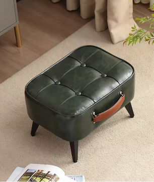 Minimalistische Voetenbank Kruk – Zachte Zitbank voor Hal en Woonkamer