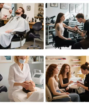 Ergonomische Rollende Zadelstoel met Rugleuning – In Hoogte Verstelbare Salonkruk met Wielen voor Kantoor, Kapper en Spa