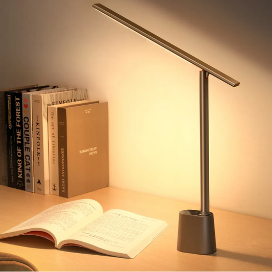 Opvouwbare LED Bureaulamp met Oogbescherming – Dimbare Oplaadbare Leeslamp