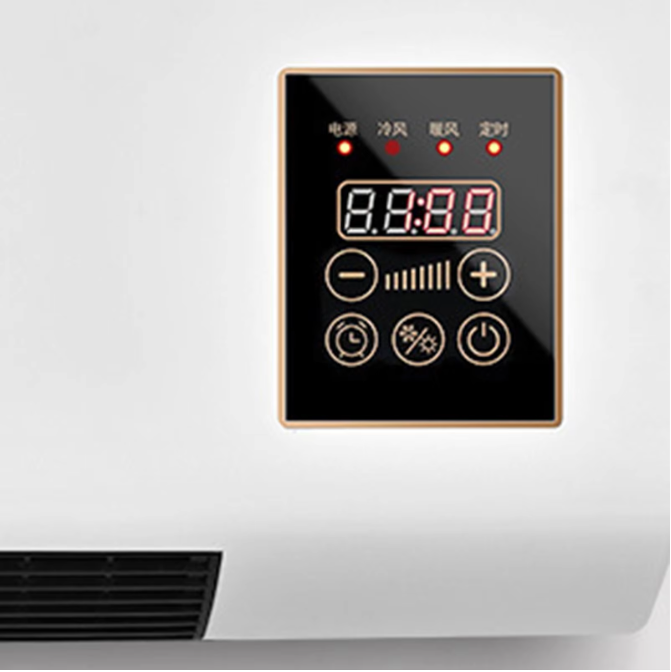Mini Wand Airconditioner met Verwarming – Wandgemonteerde Klimaatunit met Afstandsbediening