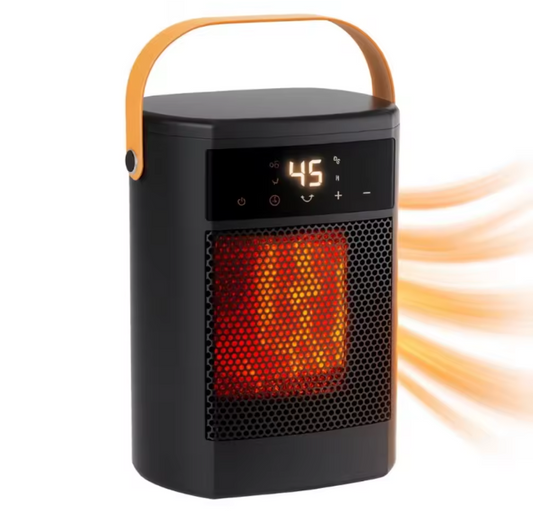 Draagbare Keramische Mini Verwarming – Stille Bureauverwarmer met Thermostaat