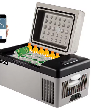 Draagbare Autokoelkast 20-55L – Elektrische Compressorkoeler 12/24V en 230V