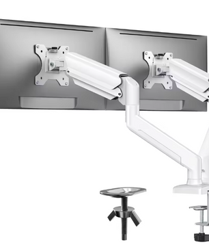 Dubbele Monitorbeugel 13–32 inch – Verstelbare Monitorstandaard met Rotatie