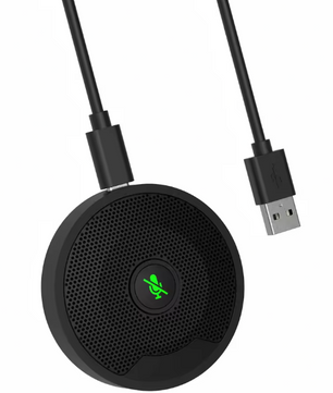 USB Conferentiemicrofoon 360° Omnidirectioneel – Desktop Vergadermicrofoon voor PC