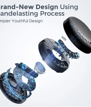 Draadloze Conferentie Speakerphone met 3 Microfoons – 360° Bluetooth Vergaderluidspreker