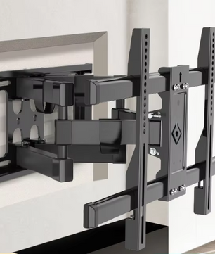 Full Motion TV Muurbeugel 32-80 inch – Verstelbare 6-Arm TV Beugel