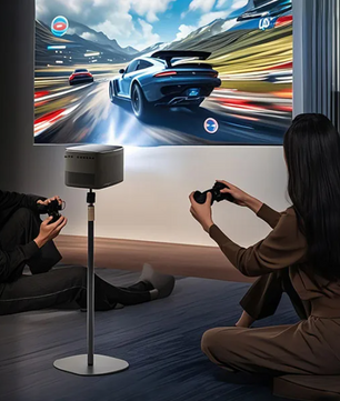 Metalen Projectorstandaard 360° Draaibaar – In Hoogte Verstelbare Universele Projector Houder