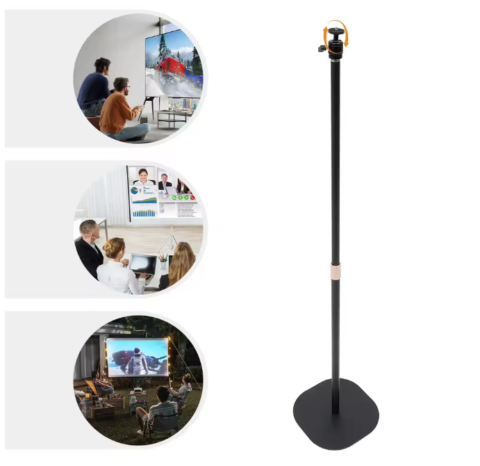 Metalen Projectorstandaard 360° Draaibaar – In Hoogte Verstelbare Universele Projector Houder