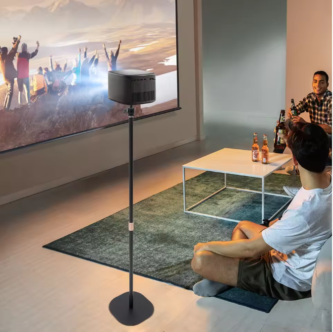 Metalen Projectorstandaard 360° Draaibaar – In Hoogte Verstelbare Universele Projector Houder