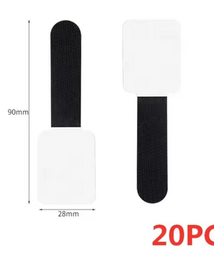 Herbruikbare Kabelorganizer Klittenband – Set Kabelbinders voor Draadbeheer