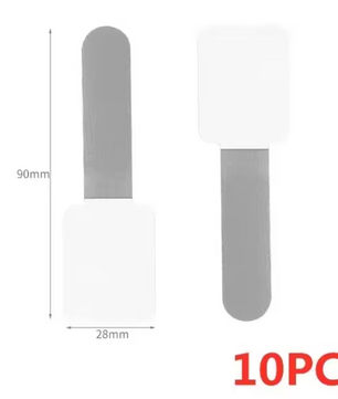 Herbruikbare Kabelorganizer Klittenband – Set Kabelbinders voor Draadbeheer