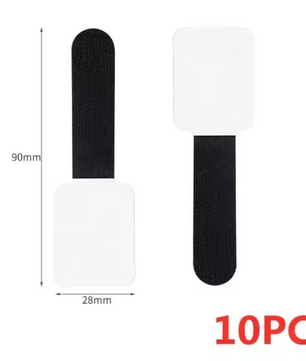 Herbruikbare Kabelorganizer Klittenband – Set Kabelbinders voor Draadbeheer