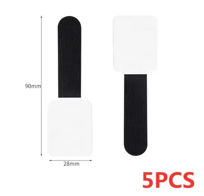 Herbruikbare Kabelorganizer Klittenband – Set Kabelbinders voor Draadbeheer