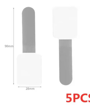 Herbruikbare Kabelorganizer Klittenband – Set Kabelbinders voor Draadbeheer