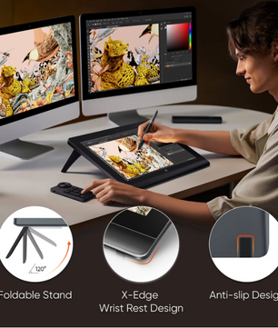 Grafische Tekentablet Monitor 16 Inch – 2.5K Display met Stylus