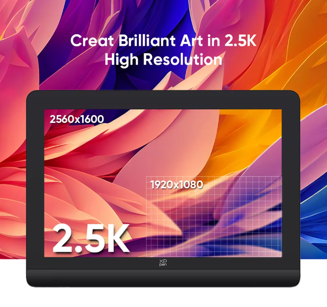 Grafische Tekentablet Monitor 16 Inch – 2.5K Display met Stylus