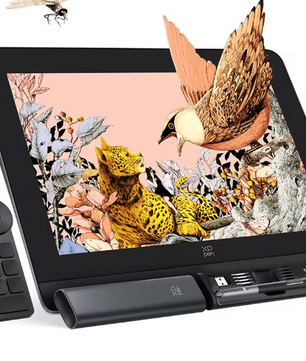 Grafische Tekentablet Monitor 16 Inch – 2.5K Display met Stylus