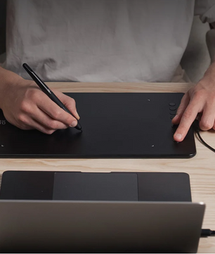 Digitale Grafische Tekentablet 10x6 Inch – 16K Drukniveaus Stylus