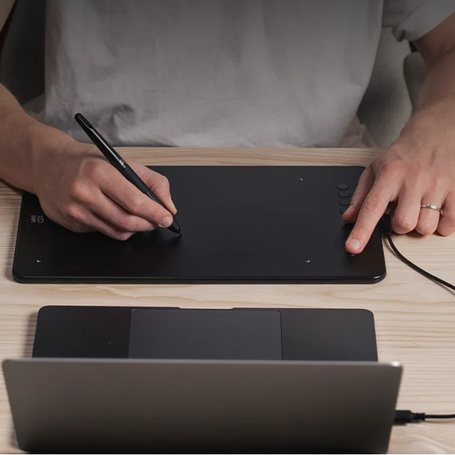 Digitale Grafische Tekentablet 10x6 Inch – 16K Drukniveaus Stylus