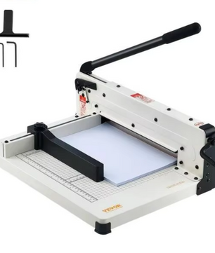 Industriële Papiersnijder Guillotine – 400 Vel Stapelsnijder