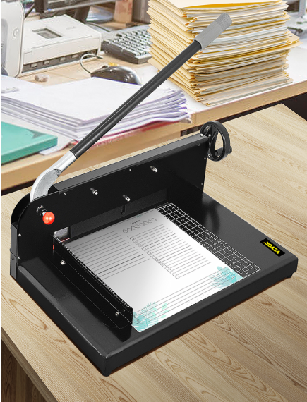 A4 Handmatige Guillotine Papiersnijder – Heavy Duty 300 Vel Stapelsnijder