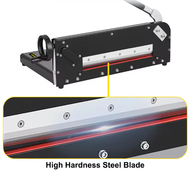 A4 Handmatige Guillotine Papiersnijder – Heavy Duty 300 Vel Stapelsnijder