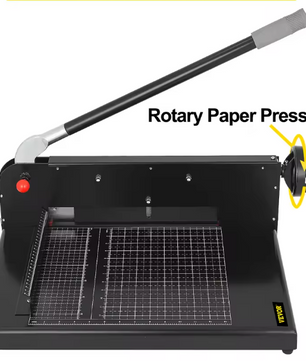 A4 Handmatige Guillotine Papiersnijder – Heavy Duty 300 Vel Stapelsnijder