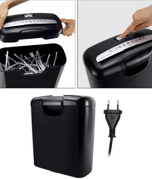 Cross-Cut Papierversnipperaar A4 – Micro-Cut Document en Kaart Shredder