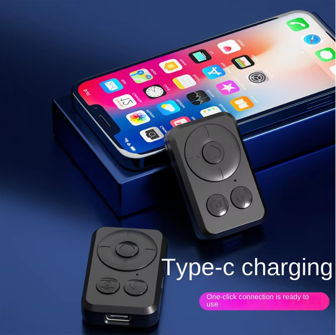 Bluetooth Selfie Stick Statief – Uitschuifbare Telefoonhouder met Afstandsbediening