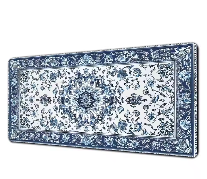 Retro Perzisch Tapijt Gaming Muismat – XXL Bureau en Toetsenbord Onderlegger Antislip