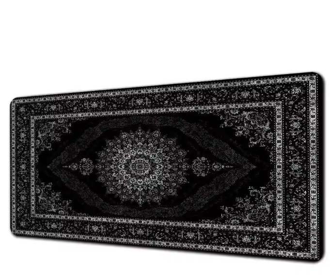 Retro Perzisch Tapijt Gaming Muismat – XXL Bureau en Toetsenbord Onderlegger Antislip