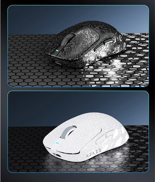 Ultralichte Tri-Mode Draadloze Gaming Muis – Koolstofvezel Design en 24.000 DPI Precisie