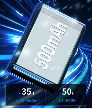 Ultralichte Tri-Mode Draadloze Gaming Muis – Koolstofvezel Design en 24.000 DPI Precisie