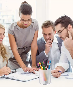 Set van 10 Matte Transparante Pennenhouders – Ronde Bureau Organizers voor Kantoor en School